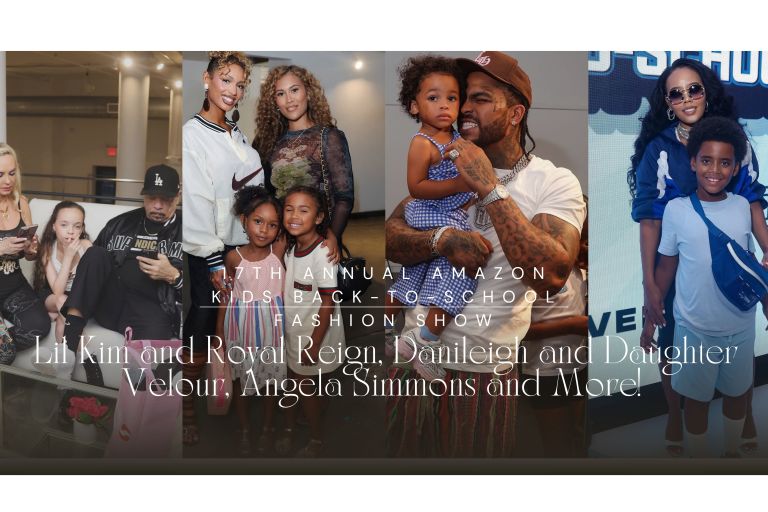 Lil Kim and Royal Reign, Danileigh and Daughter Velour, Angela Simmons and More Take Over the 17th Annual Amazon Kids Back-to-School Fashion Show