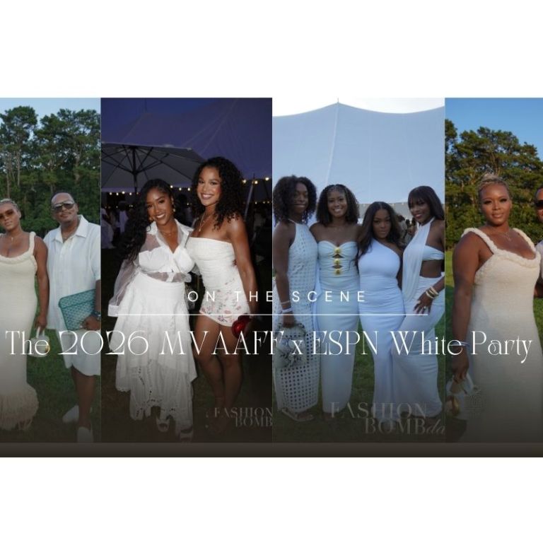 Fashion Bomb Daily On the Scene: The 2026 MVAAFF x ESPN White Party on Martha’s Vineyard