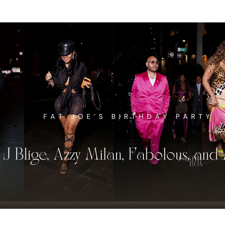 Remy Ma, Mary J Blige, Azzy Milan and More Come Out in Style for Fat Joe’s Birthday Party