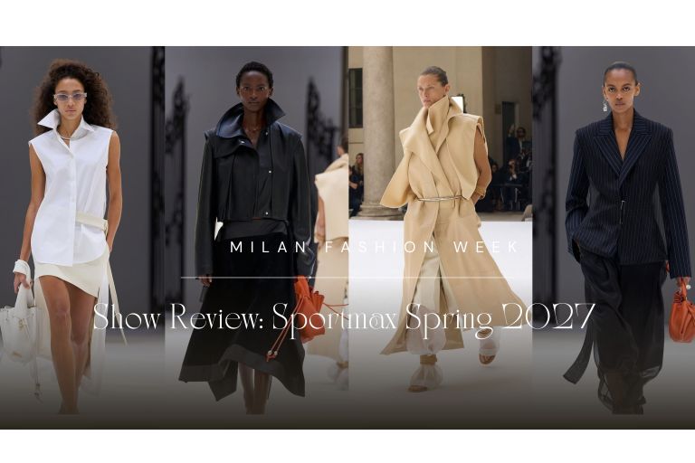 Show Review: Sportmax Spring 2027 Made a Case for Classics With a Point of View