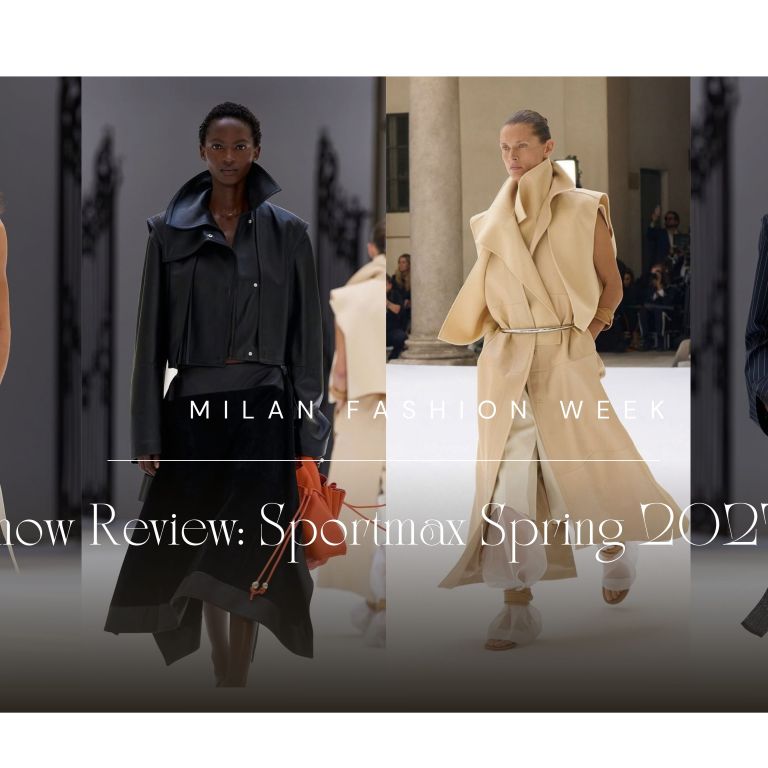 Show Review: Sportmax Spring 2027 Made a Case for Classics With a Point of View