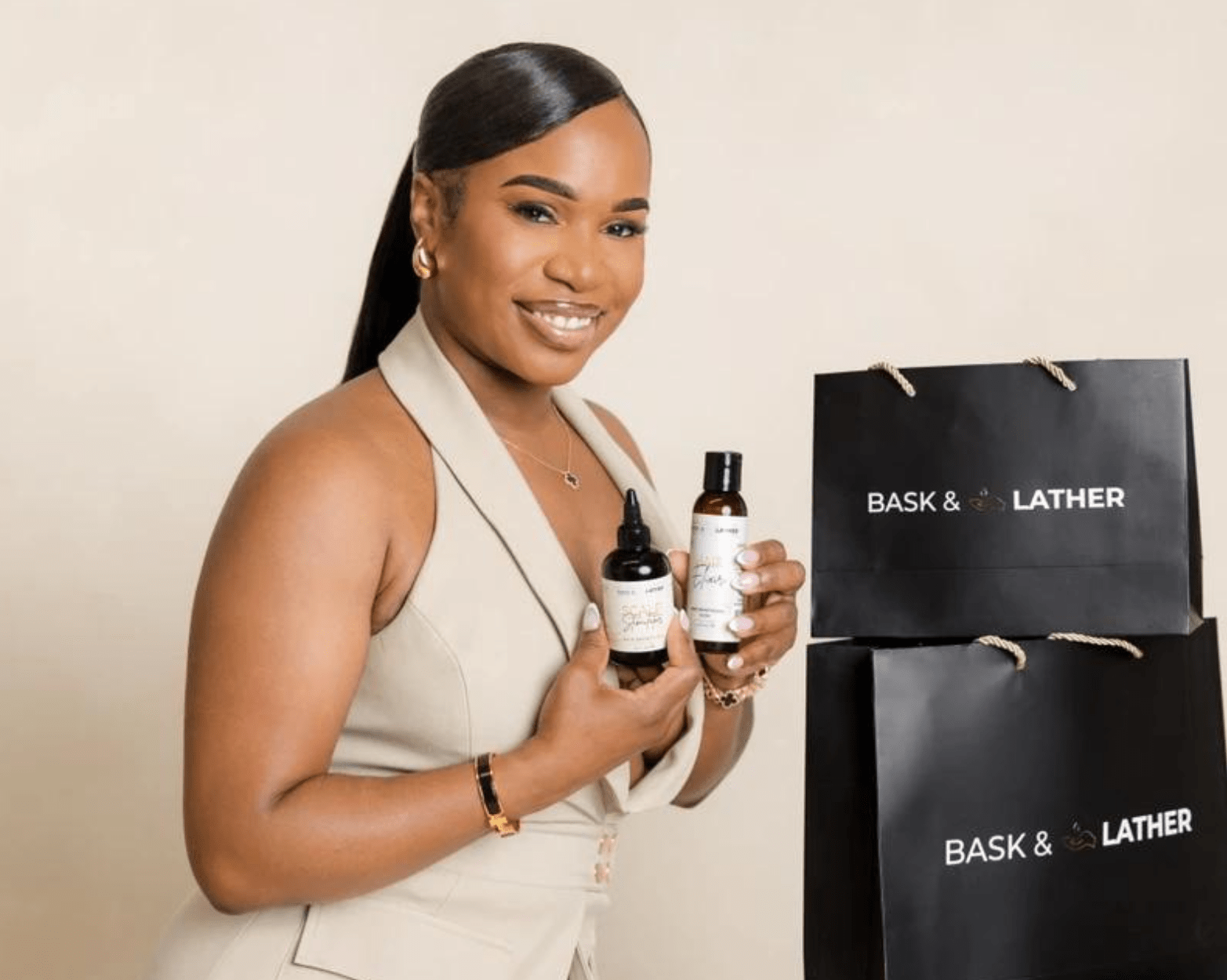 8 Meet Shaina Rainford The Founder Behind Bask Lather Co The Haircare Brand Championing Healthy Hair From The Scalp Up