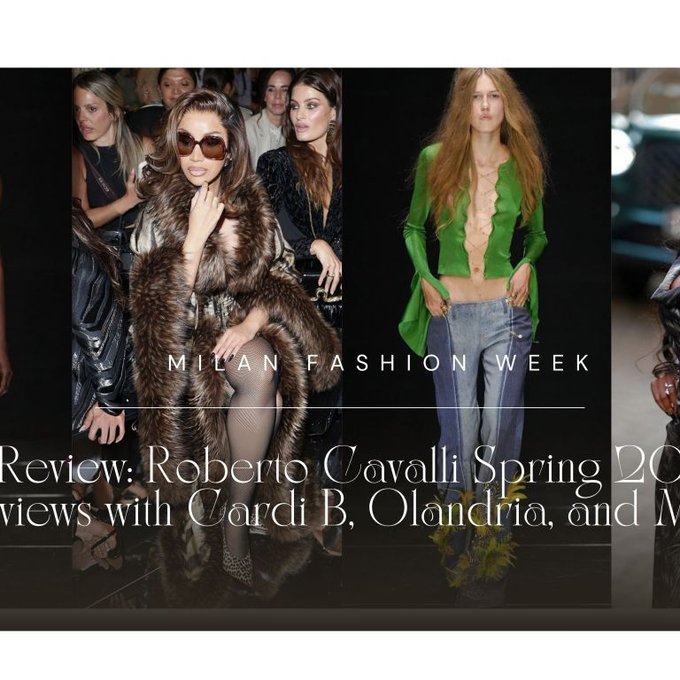 Show Review: Roberto Cavalli Spring 2027 + Interviews with Cardi B, Olandria, and More!