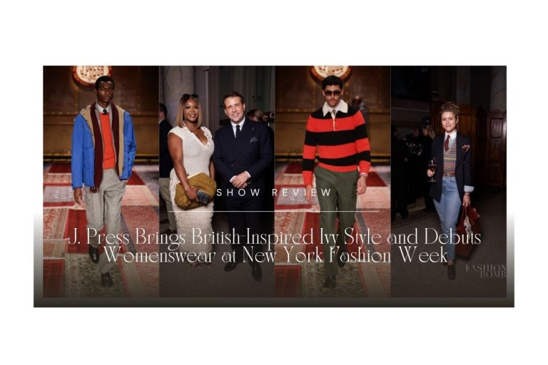 J. Press Brings British-Inspired Ivy Style and Debuts Womenswear at New York Fashion Week