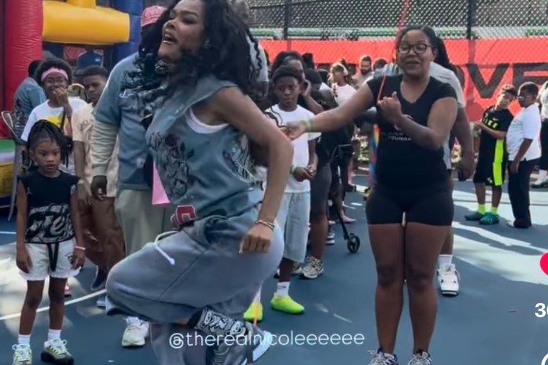 Teyana Taylor Shows Off Her Double Dutch Skills at TEY Foundation Event