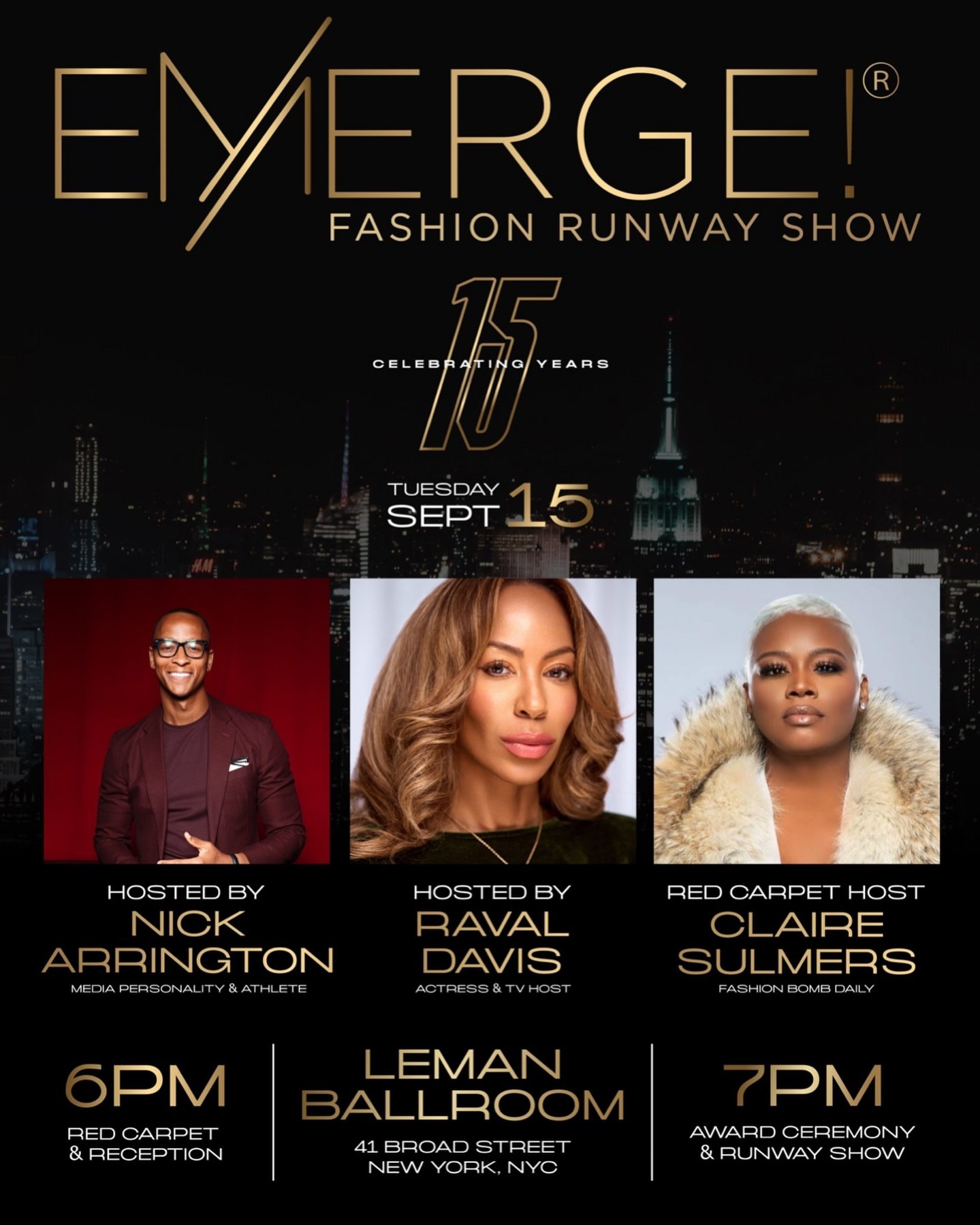 Emerge Nyfw Join Us At NYFW Our 20th Anniversary Kibonen Brunch And Emerge NYFW