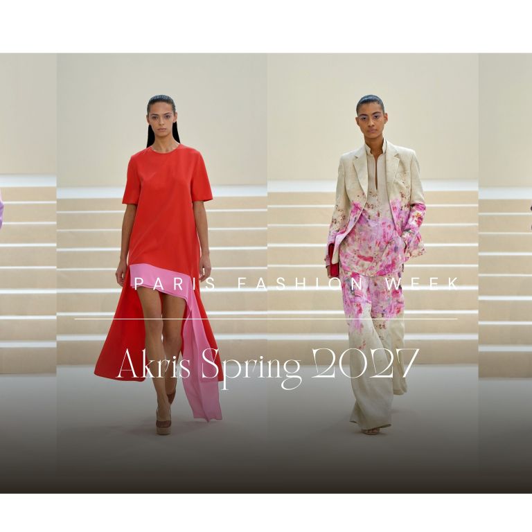 Akris Spring 2027 Gave Power Dressing an Artistic Point of View